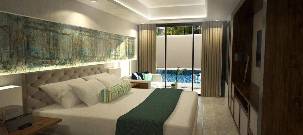 Henann Prime Beach Resort Balabag  Екстериор снимка A bedroom in the hotel